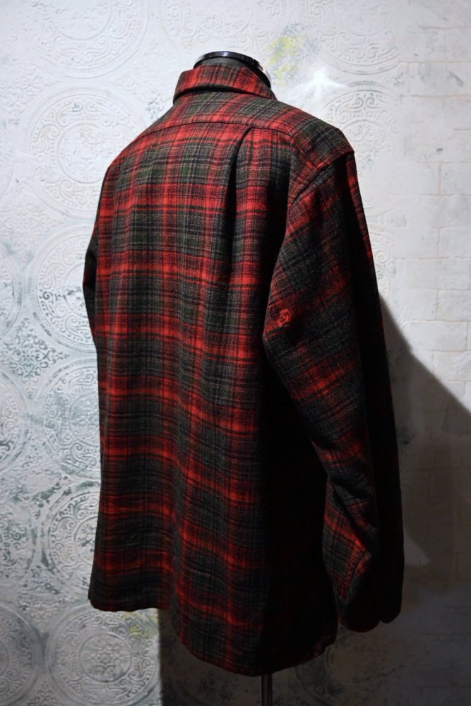 us 1950's "Pendleton" wool check shirt