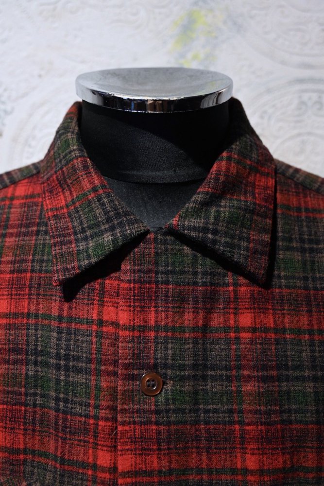 us 1950's "Pendleton" wool check shirt