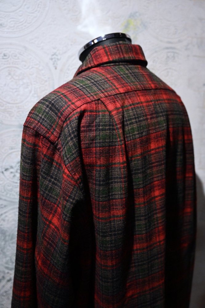 us 1950's "Pendleton" wool check shirt