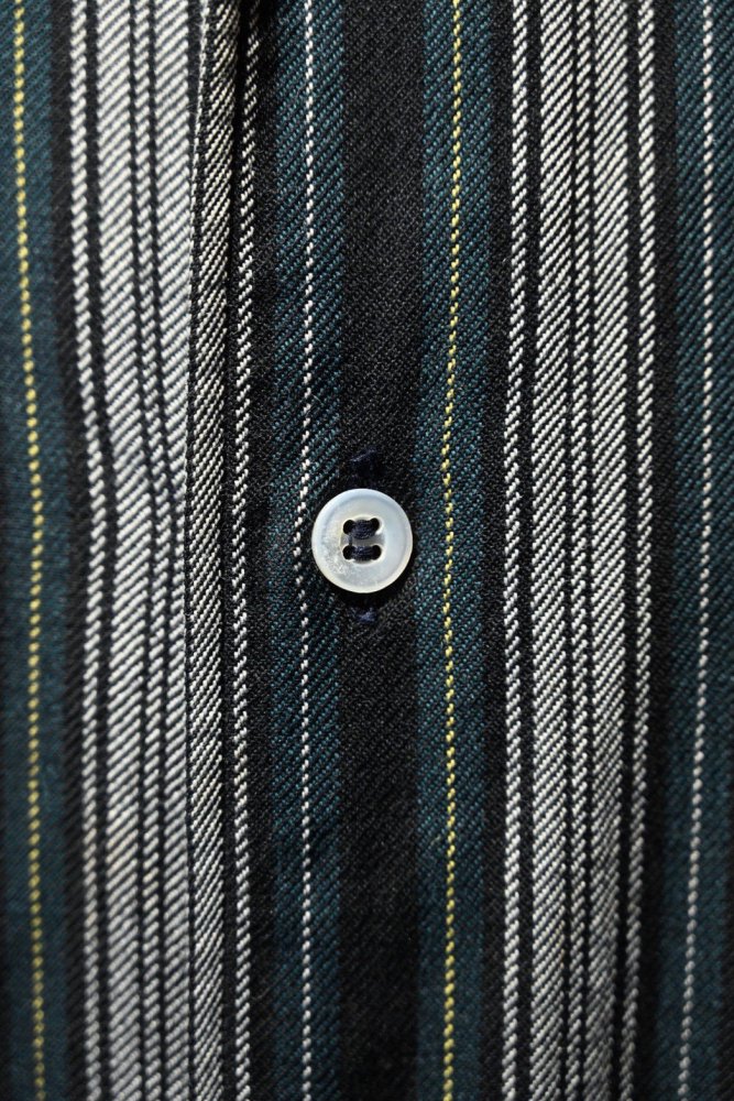 us 1960's wool stripe b/d shirt