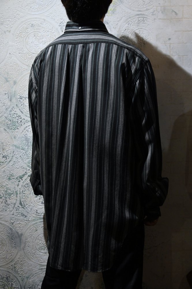 us 1960's wool stripe b/d shirt