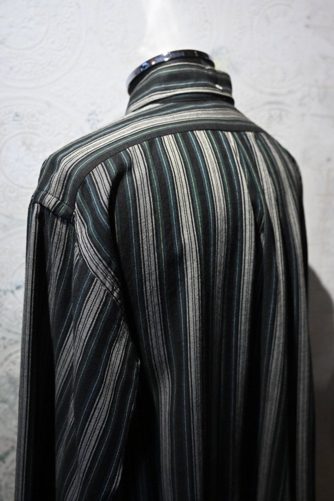 us 1960's wool stripe b/d shirt