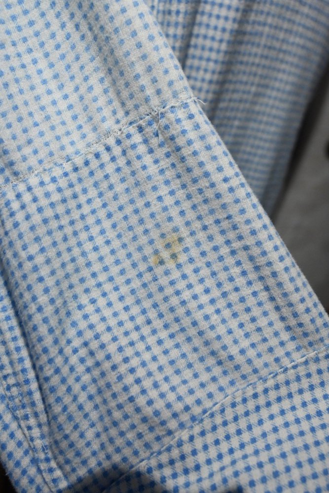 us 1940's cotton flannel sleeping shirt