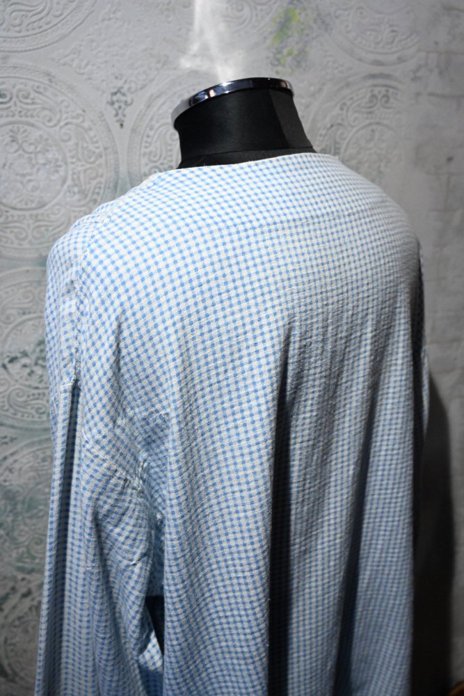 us 1940's cotton flannel sleeping shirt