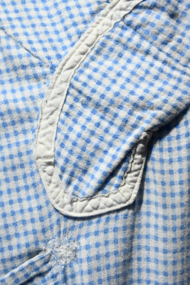 us 1940's cotton flannel sleeping shirt