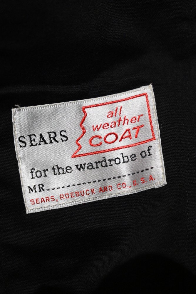 us 1960's "Sears" stain collar coat