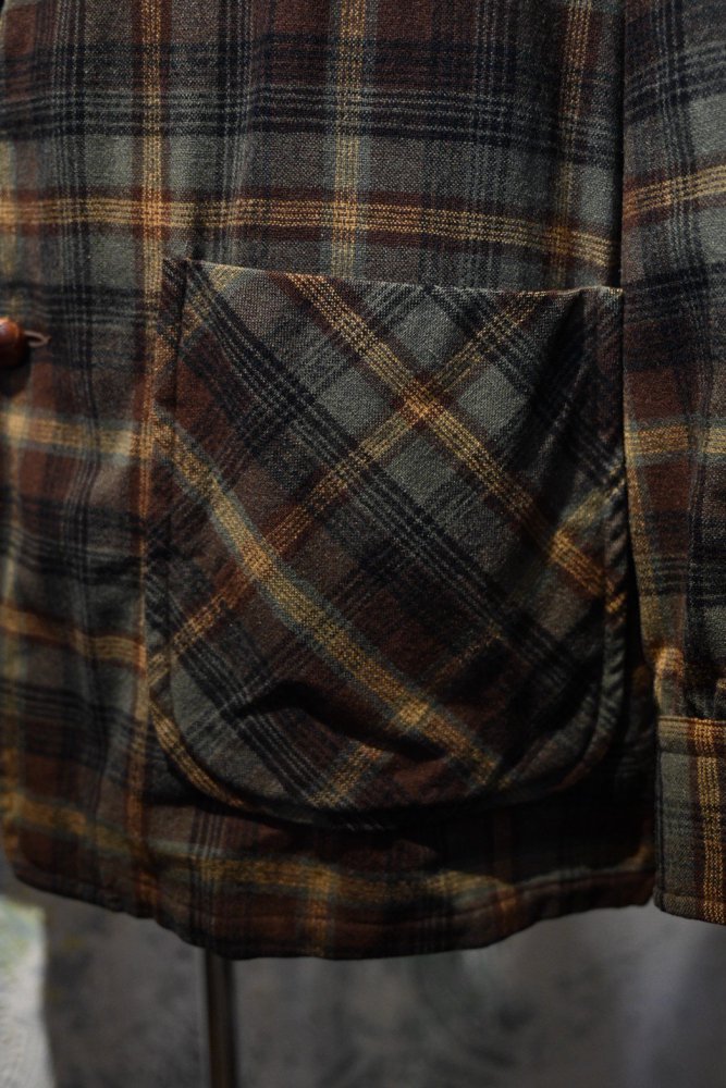 us 1950's~ "Pendleton" wool check jacket