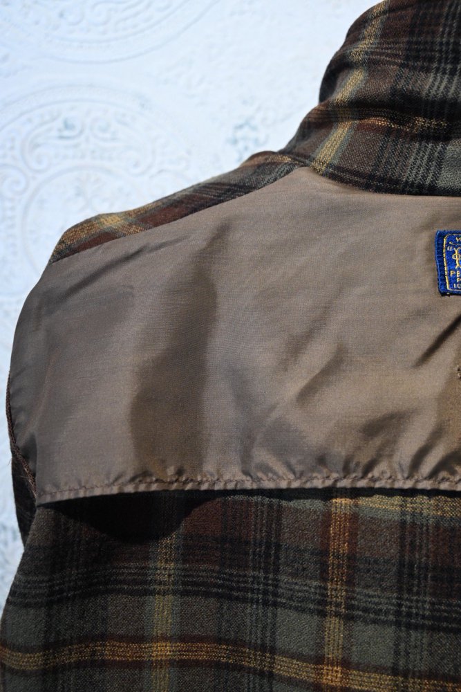 us 1950's~ "Pendleton" wool check jacket