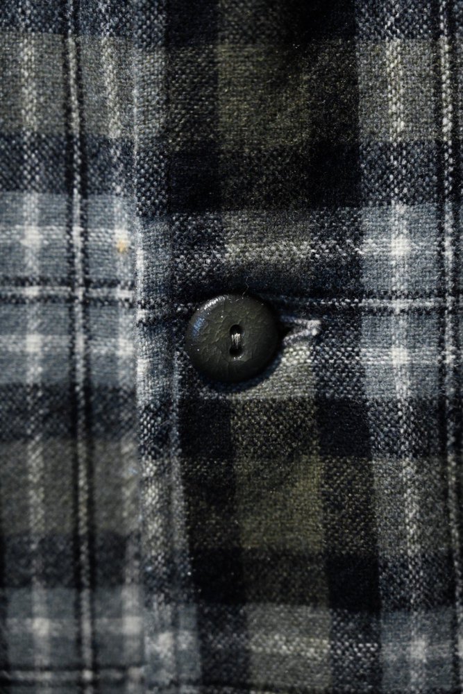 us 1950's~ "Amana" wool check jacket