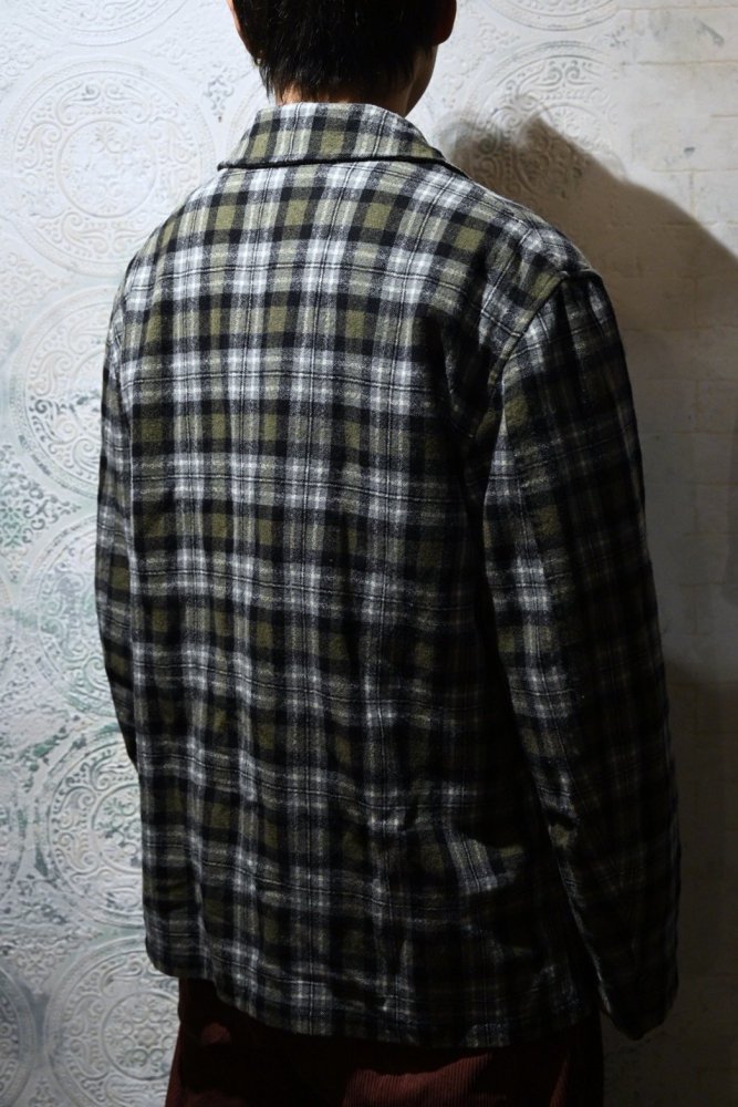 us 1950's~ "Amana" wool check jacket