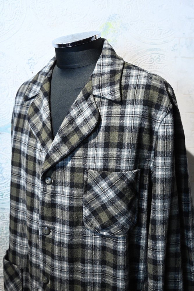 us 1950's~ "Amana" wool check jacket