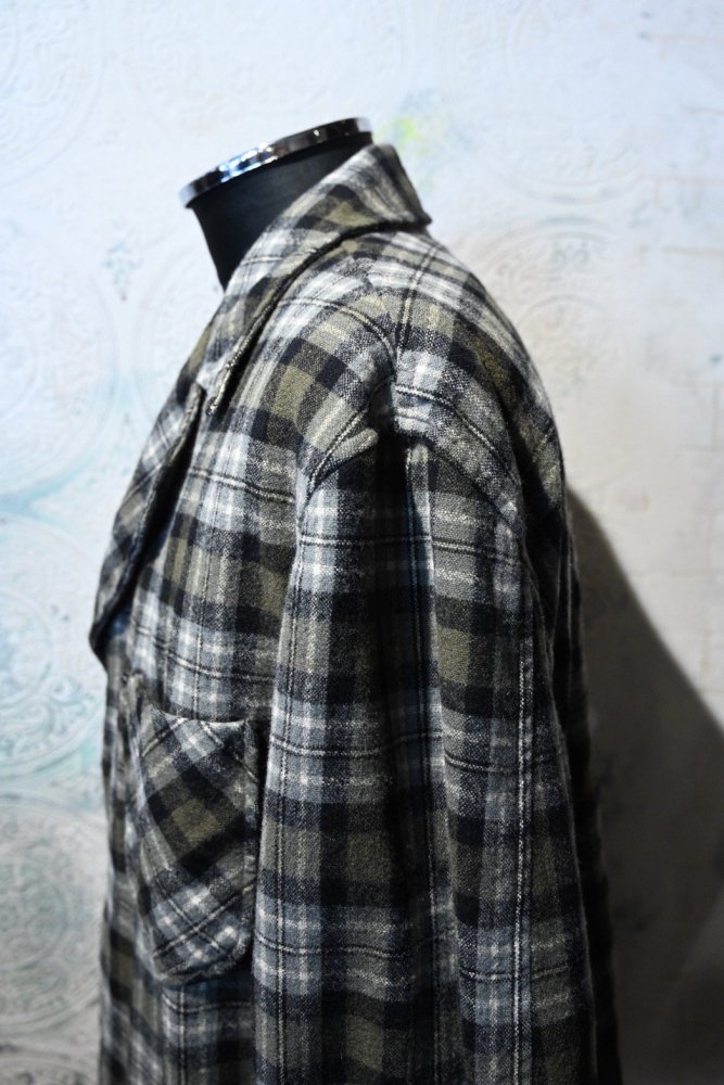 us 1950's~ "Amana" wool check jacket