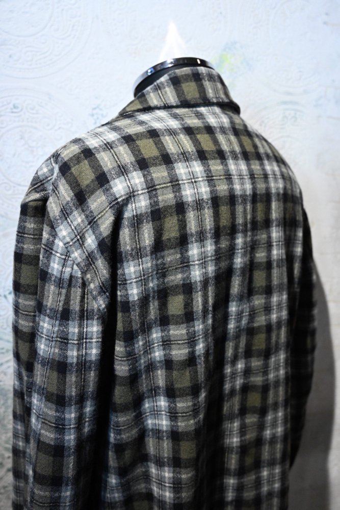 us 1950's~ "Amana" wool check jacket