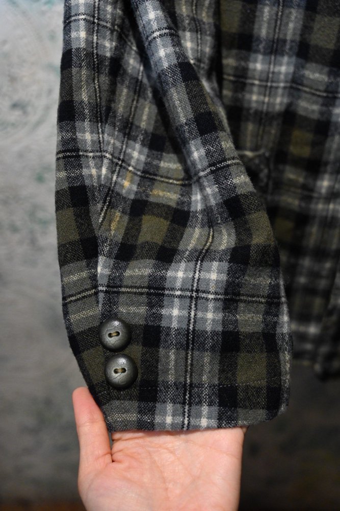 us 1950's~ "Amana" wool check jacket