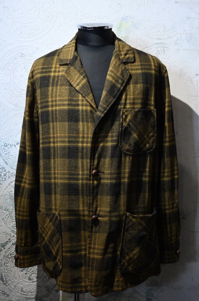 us 1960's "Pendleton" wool check jacket