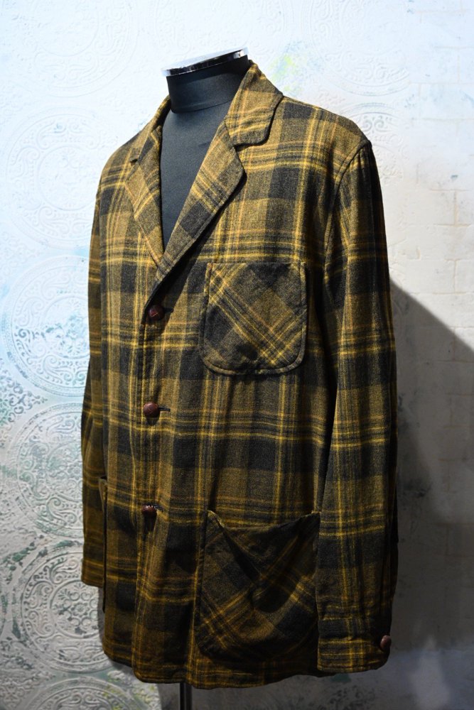 us 1960's "Pendleton" wool check jacket