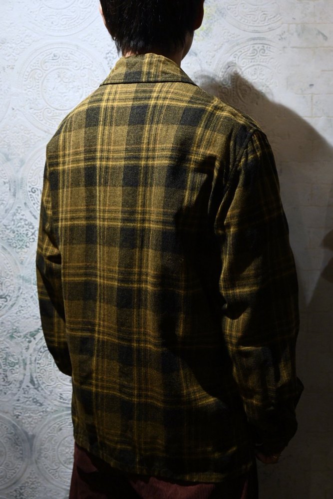 us 1960's "Pendleton" wool check jacket