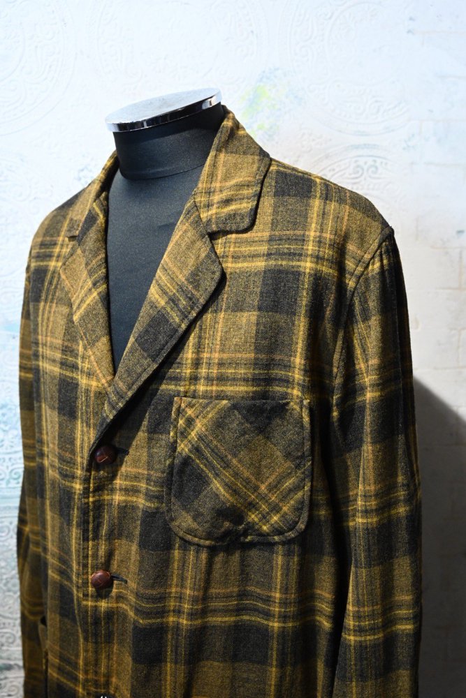 us 1960's "Pendleton" wool check jacket