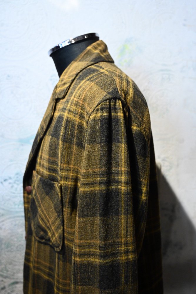 us 1960's "Pendleton" wool check jacket