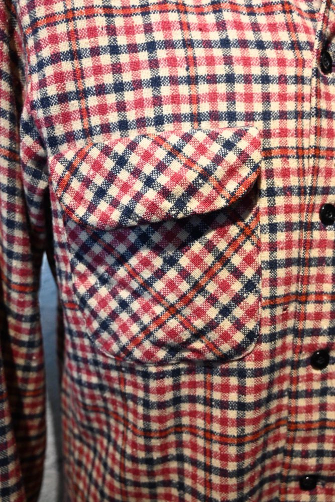 us 1970's "Pendleton" wool check shirt