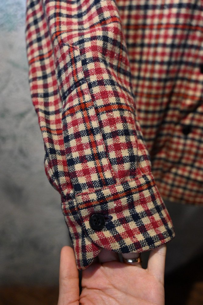 us 1970's "Pendleton" wool check shirt