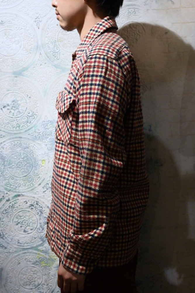 us 1970's "Pendleton" wool check shirt