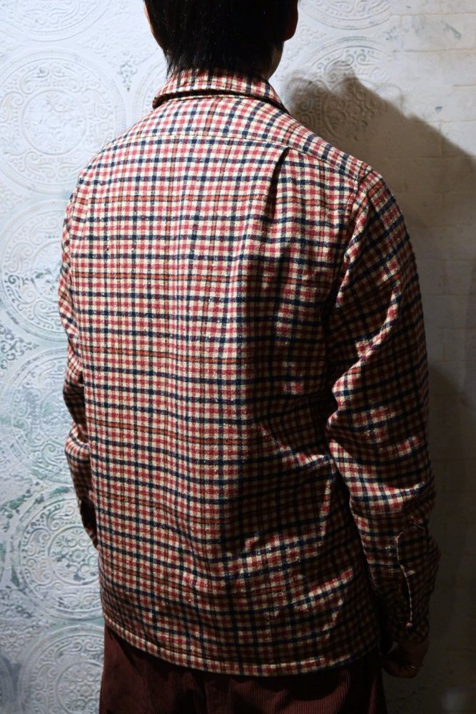 us 1970's "Pendleton" wool check shirt