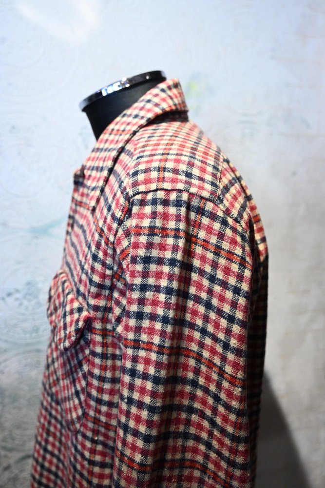 us 1970's "Pendleton" wool check shirt