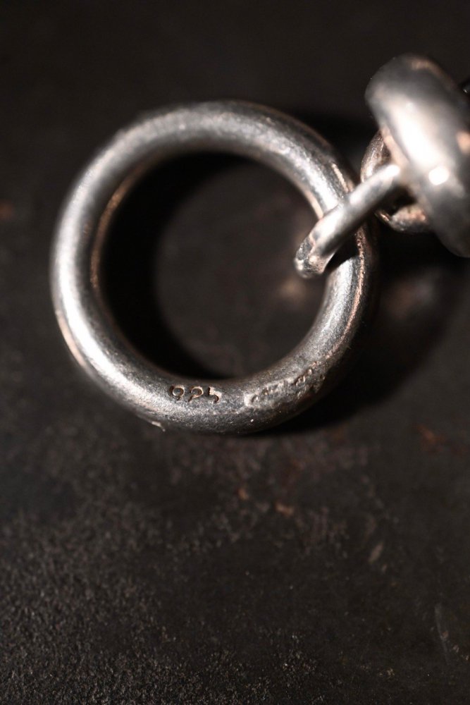 Vintage heavy silver chain bracelet