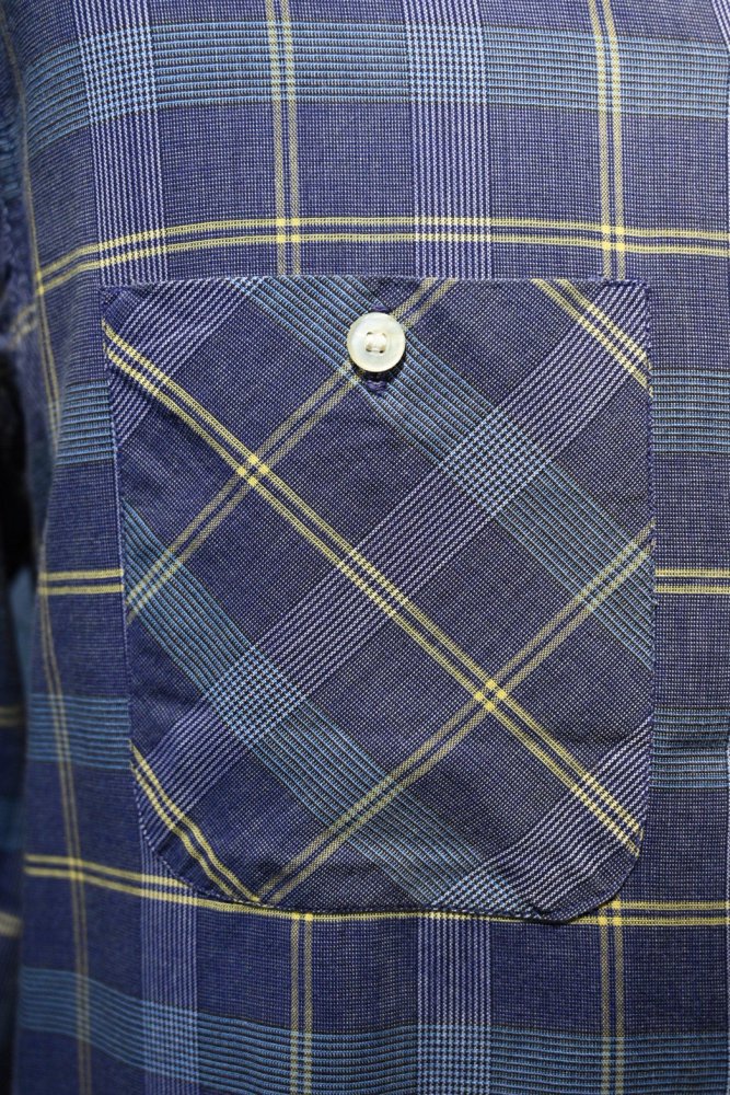 us 1950's cotton check shirt