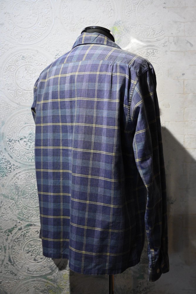 us 1950's cotton check shirt