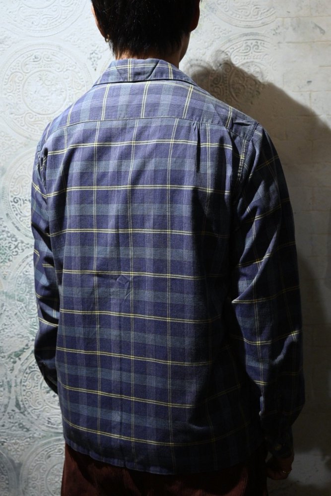 us 1950's cotton check shirt