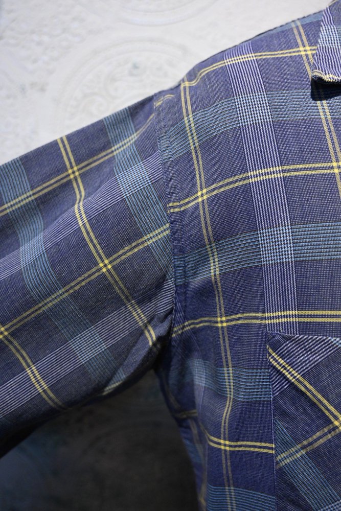 us 1950's cotton check shirt