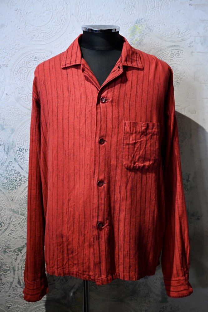 us ~1960's cotton flannel shirt