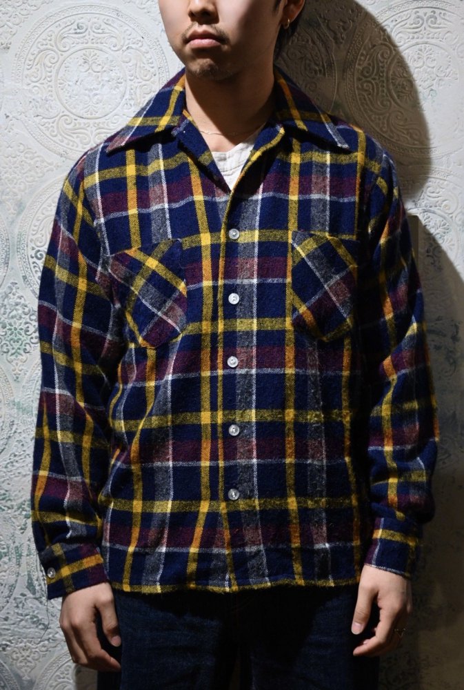 us 1970's check shirt