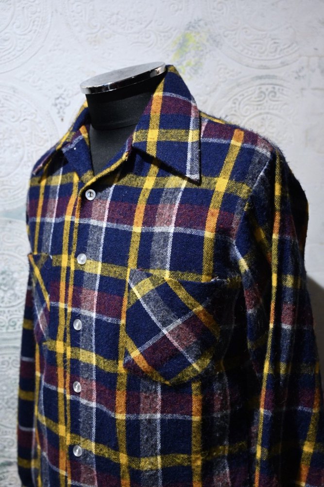 us 1970's check shirt