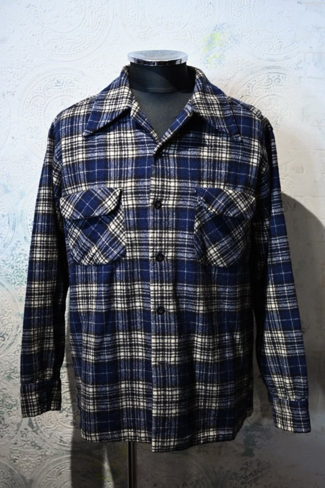 us 1970's "Pendleton" wool check shirt