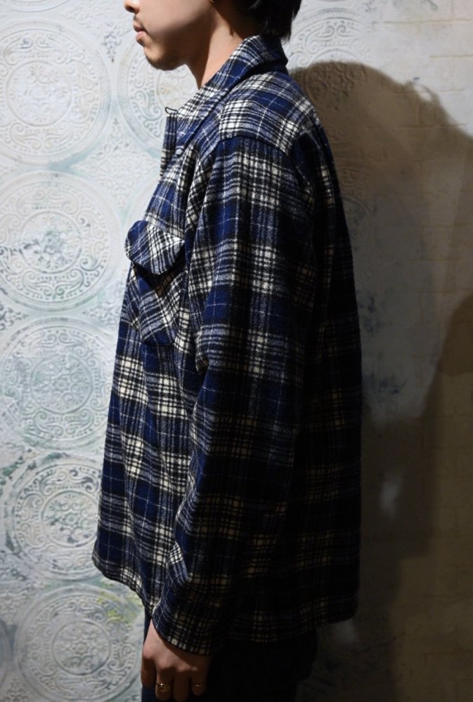 us 1970's "Pendleton" wool check shirt