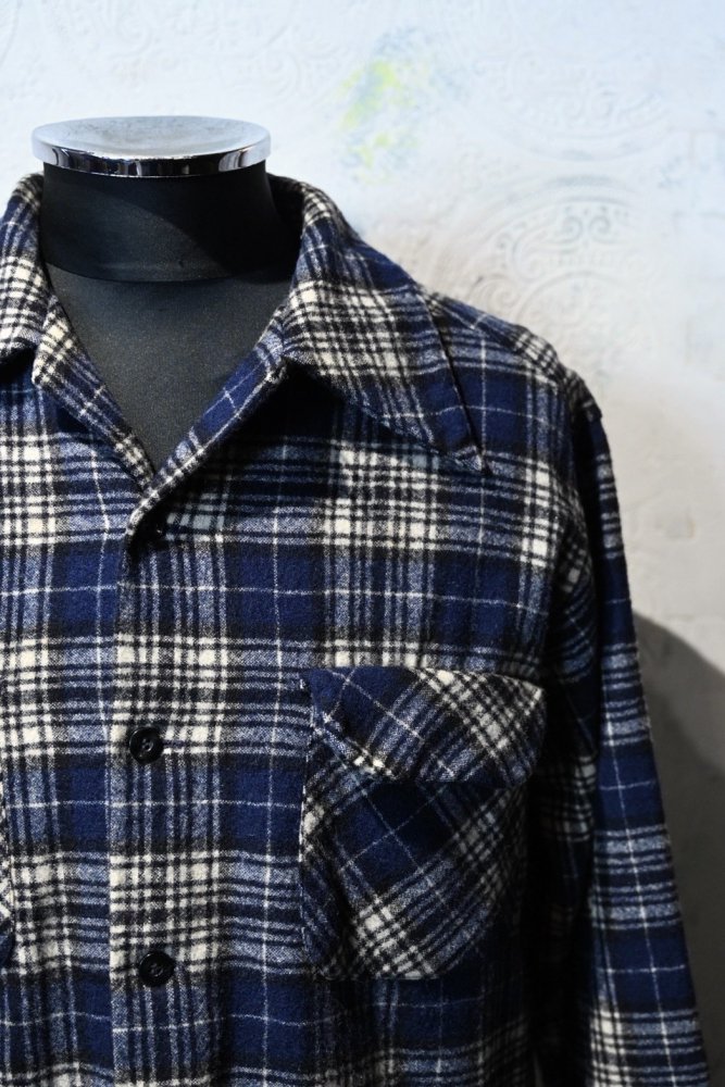 us 1970's "Pendleton" wool check shirt