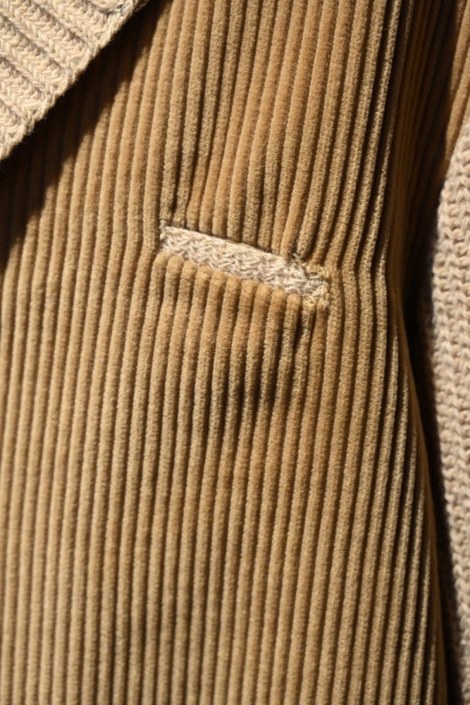 us 1960's "Mcgregor" corduroy  knit jacket