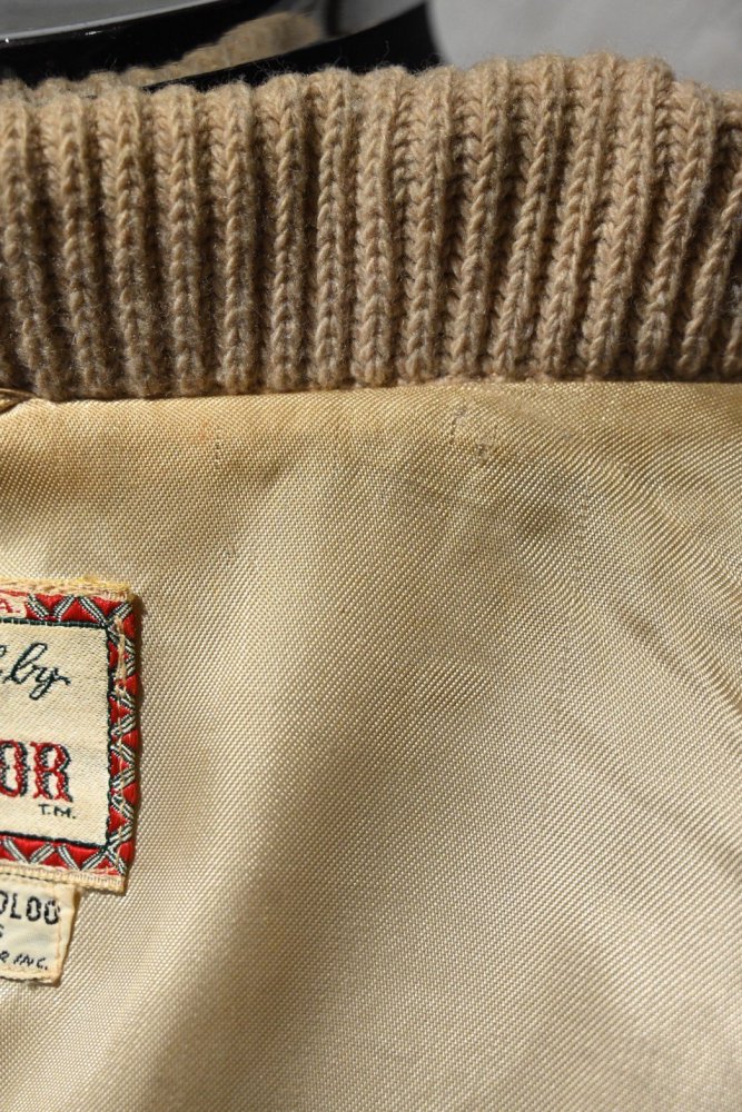 us 1960's "Mcgregor" corduroy  knit jacket