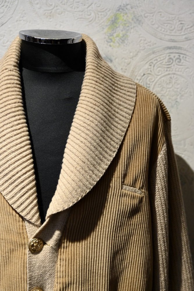 us 1960's "Mcgregor" corduroy  knit jacket