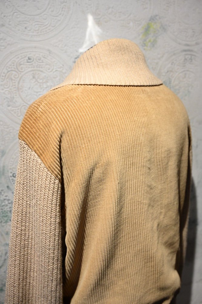 us 1960's "Mcgregor" corduroy  knit jacket