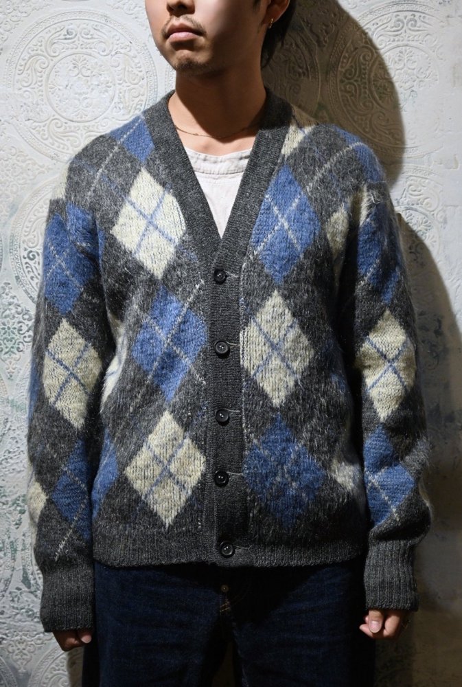 us 1960's "Puritan" wool mohair cardigan