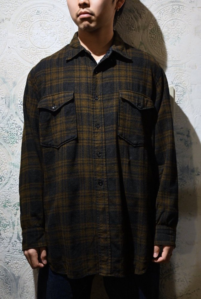 us 1960's "Pendleton" wool check shirt