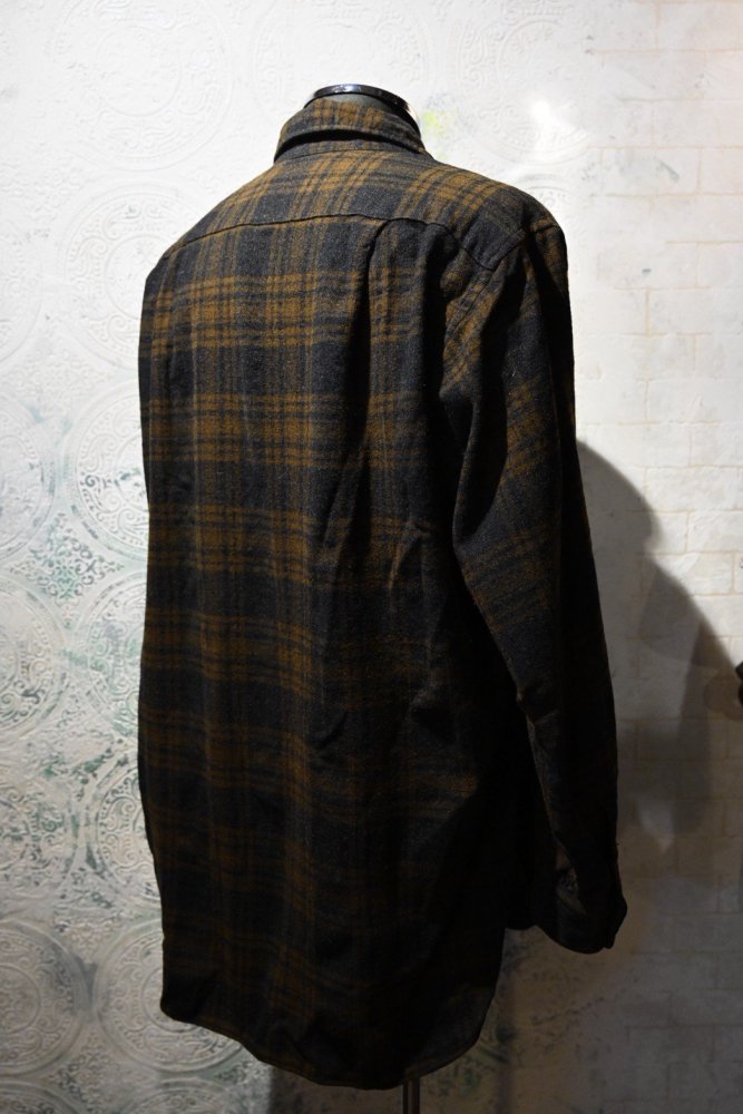 us 1960's "Pendleton" wool check shirt