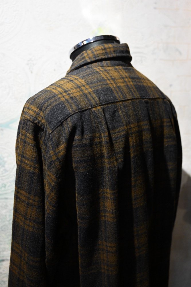 us 1960's "Pendleton" wool check shirt