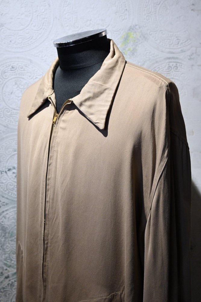 us 1950's rayon gabardine jacket