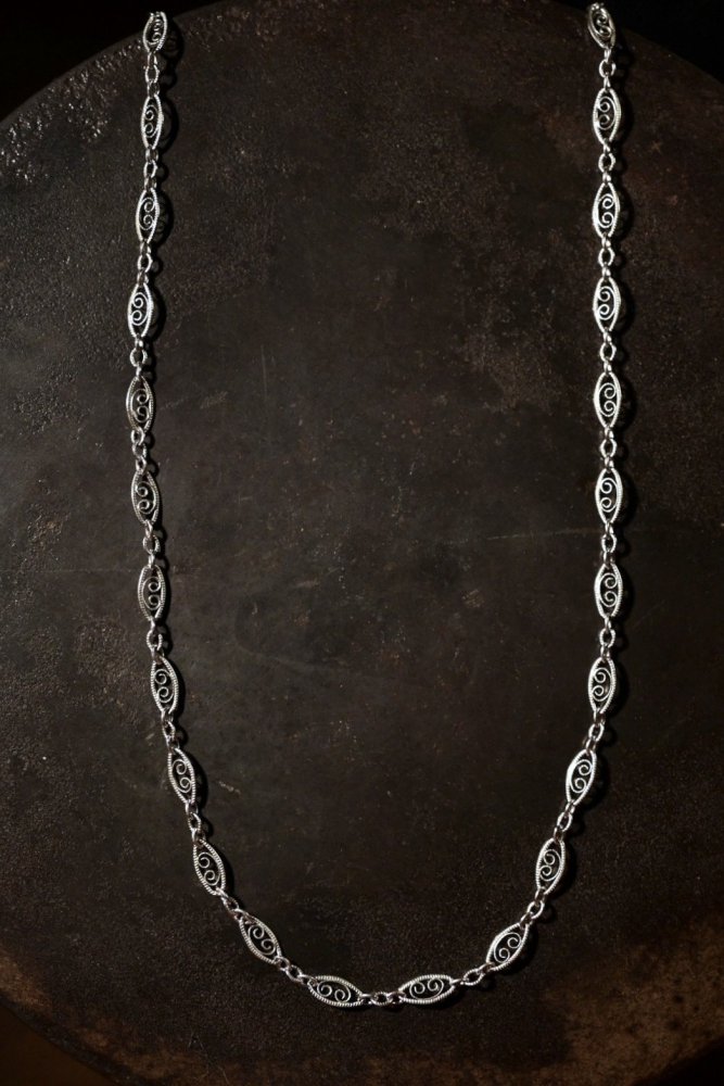 us 1920's~ silver chain necklace