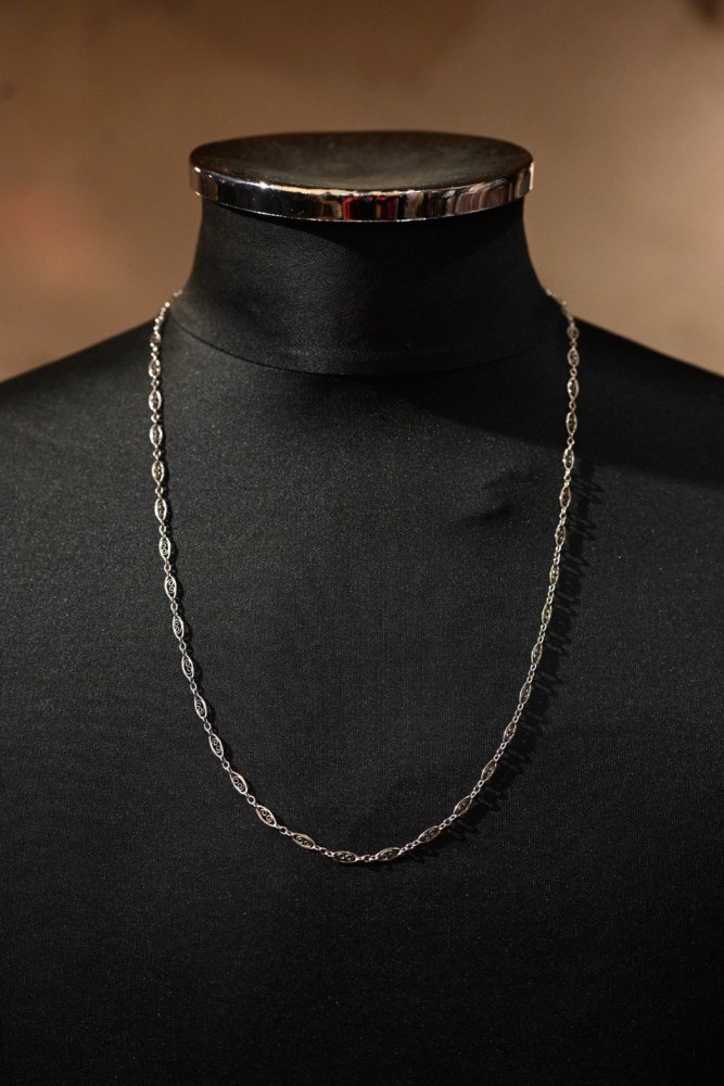 us 1920's~ silver chain necklace